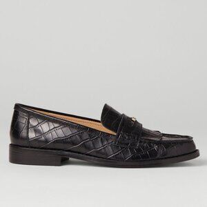 Kiltie Croco Loafer